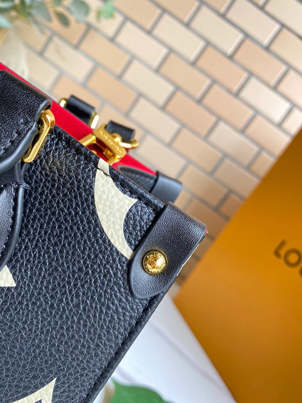 ルイヴィトンバッグ素材ディテール